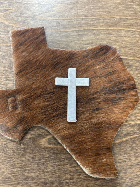 Cross patch-White