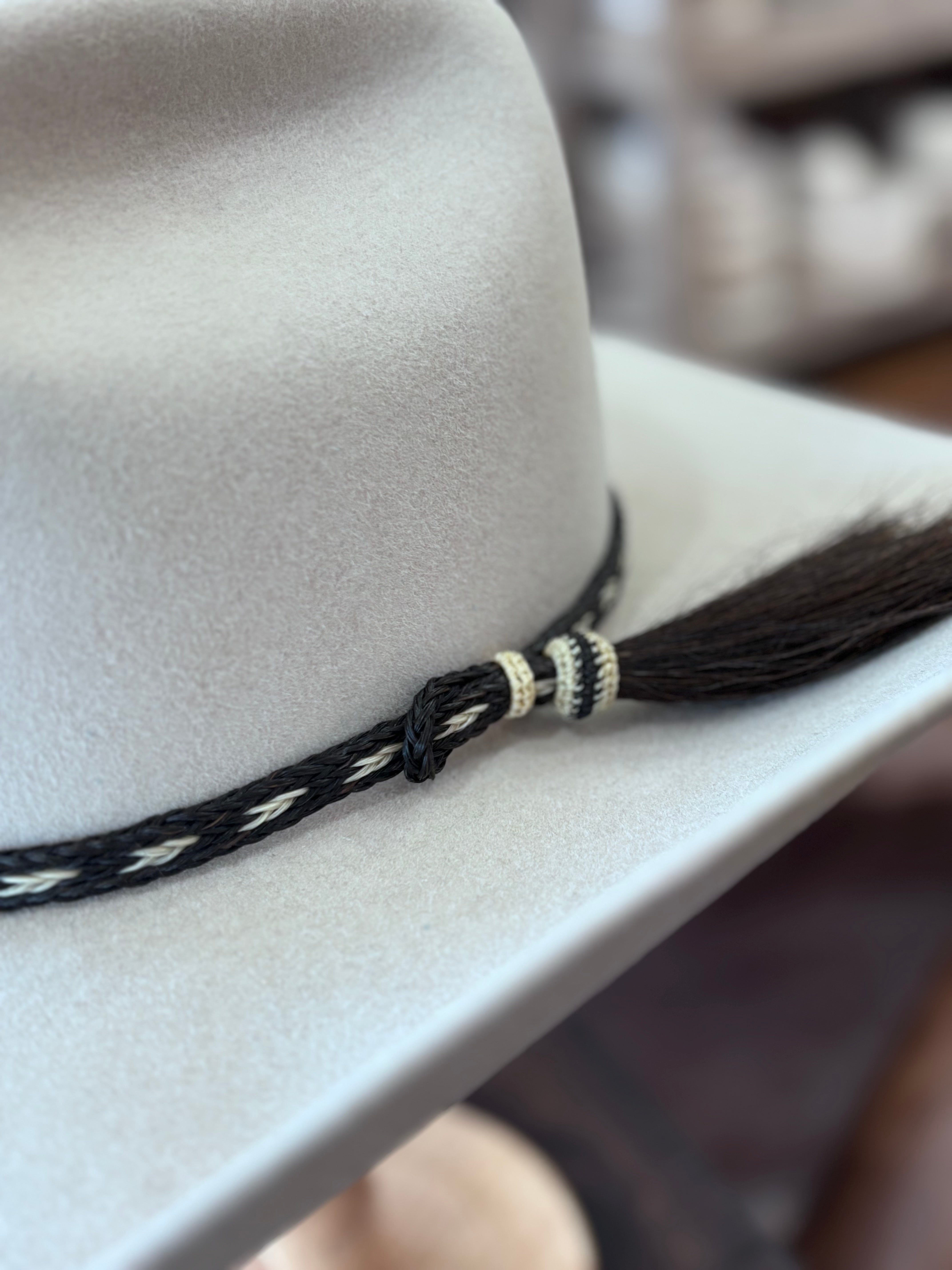 Hatband- Horsehair with single Tassel – Ranchers Hat Store