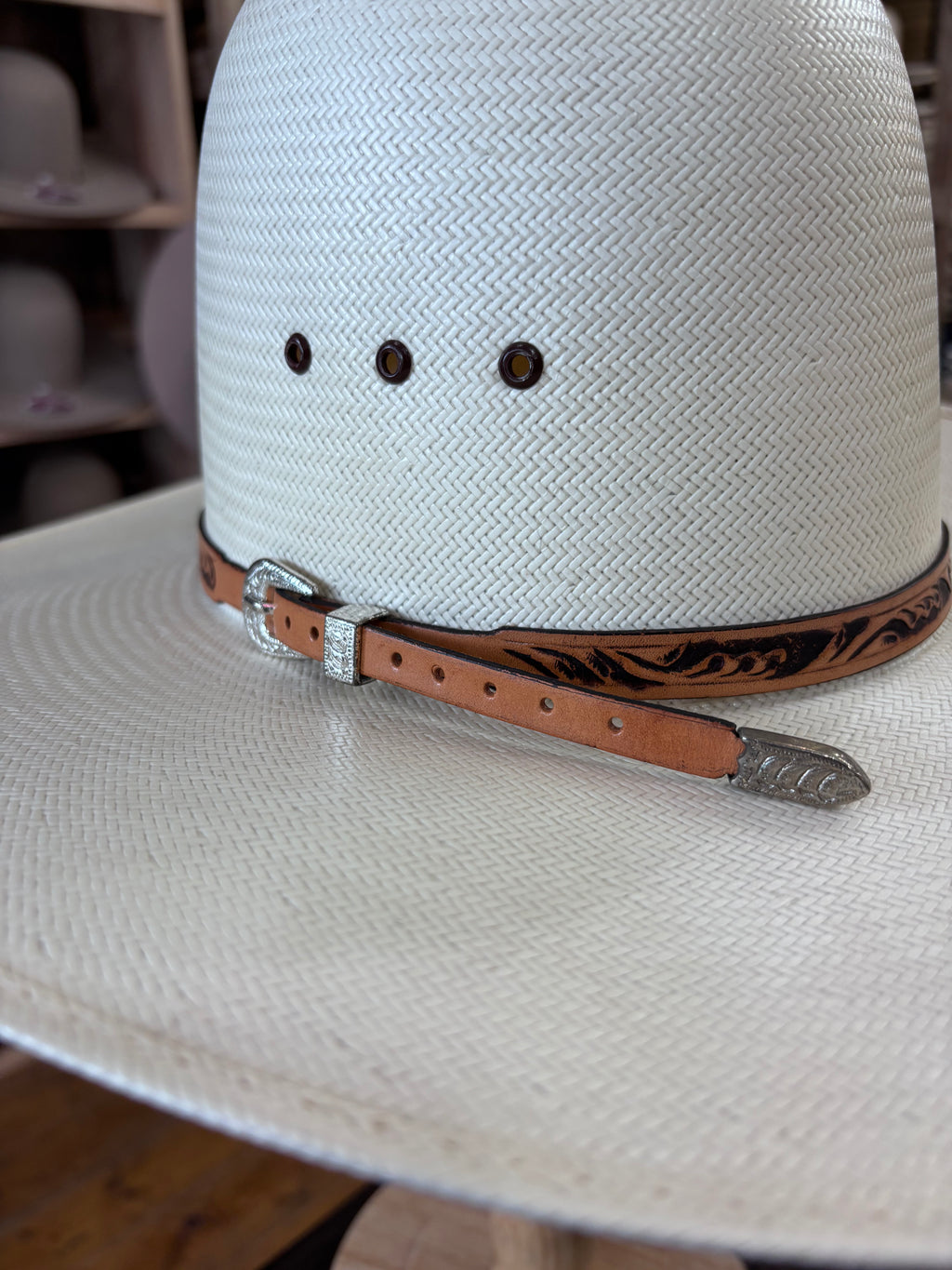 Leather Hat band-24-B