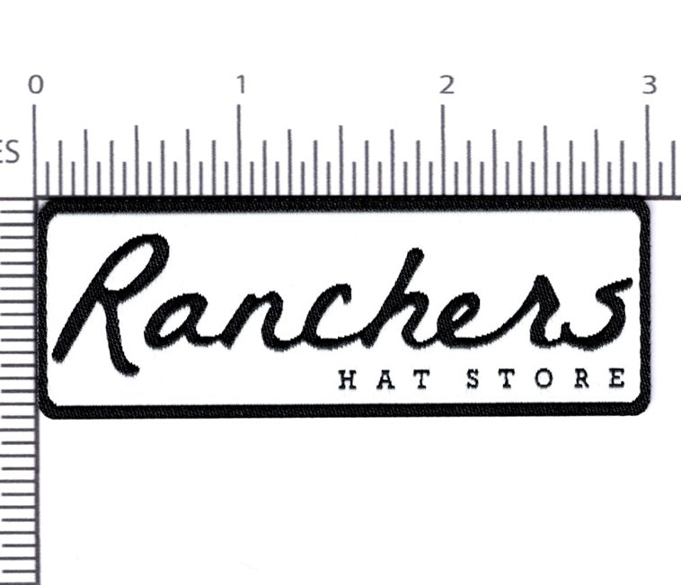 Ranchers Patch Full Logo-White