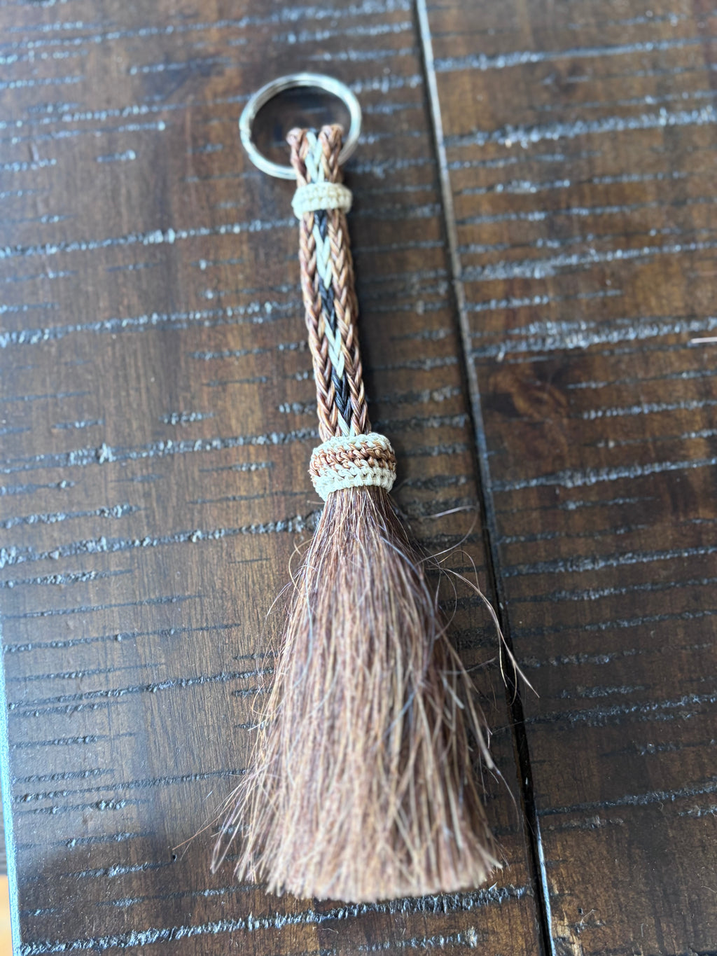 Keychain- Horsehair