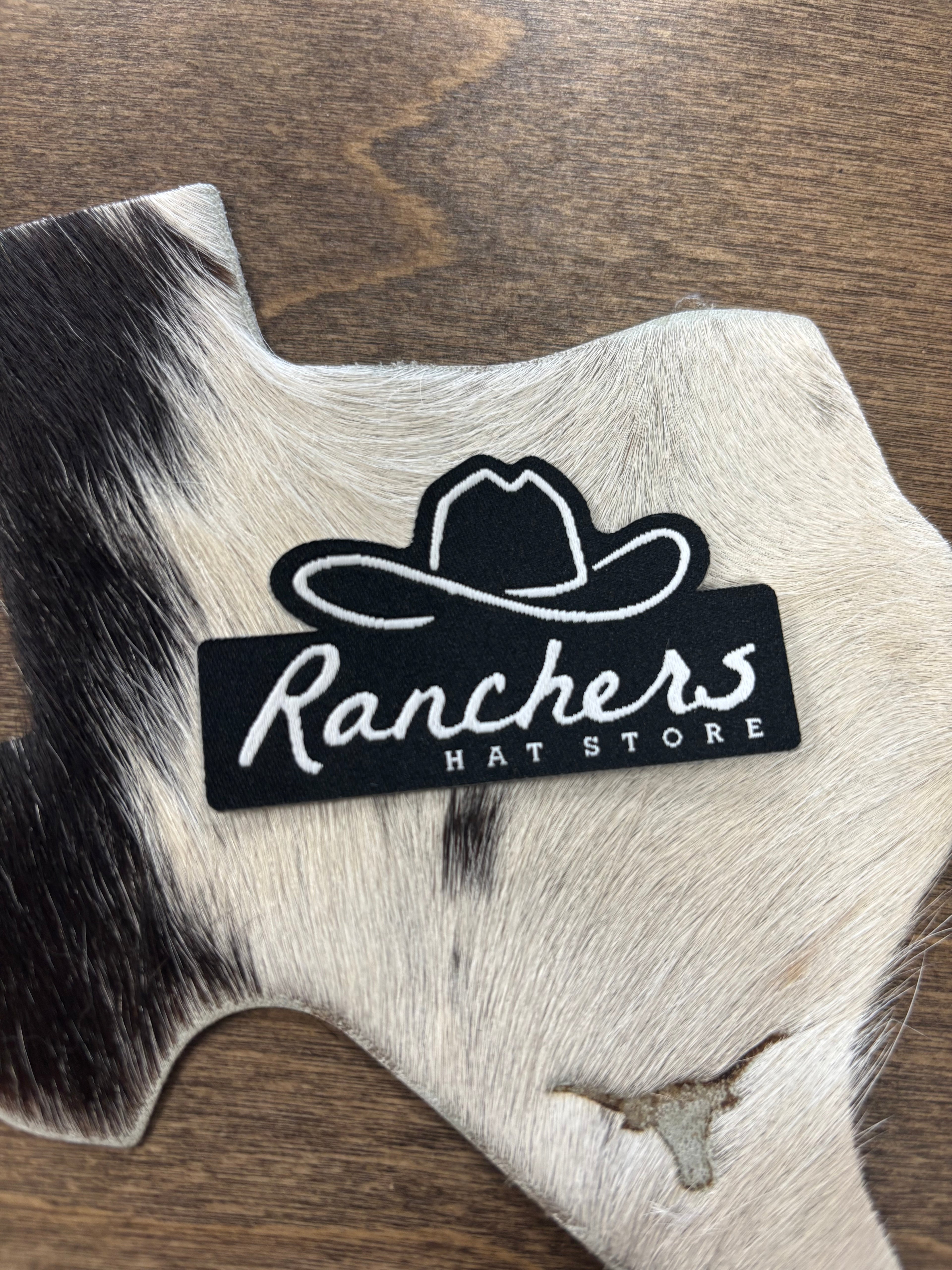 Ranchers patch full logo-Black