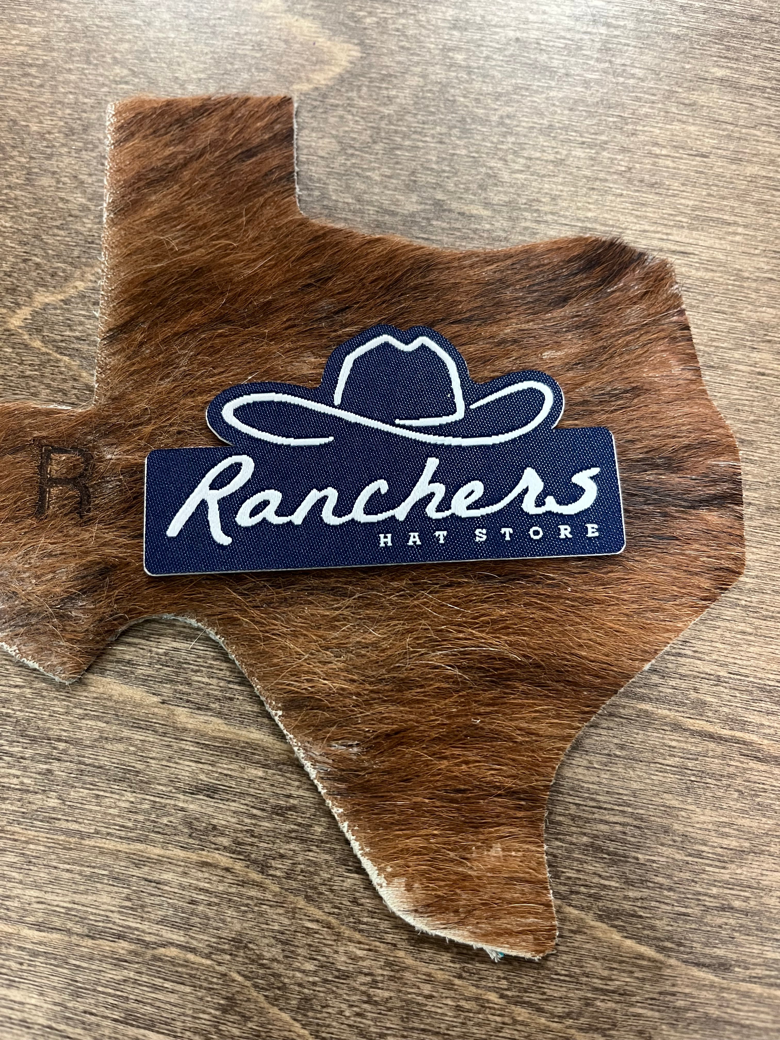 Ranchers Patch full logo -Navy blue