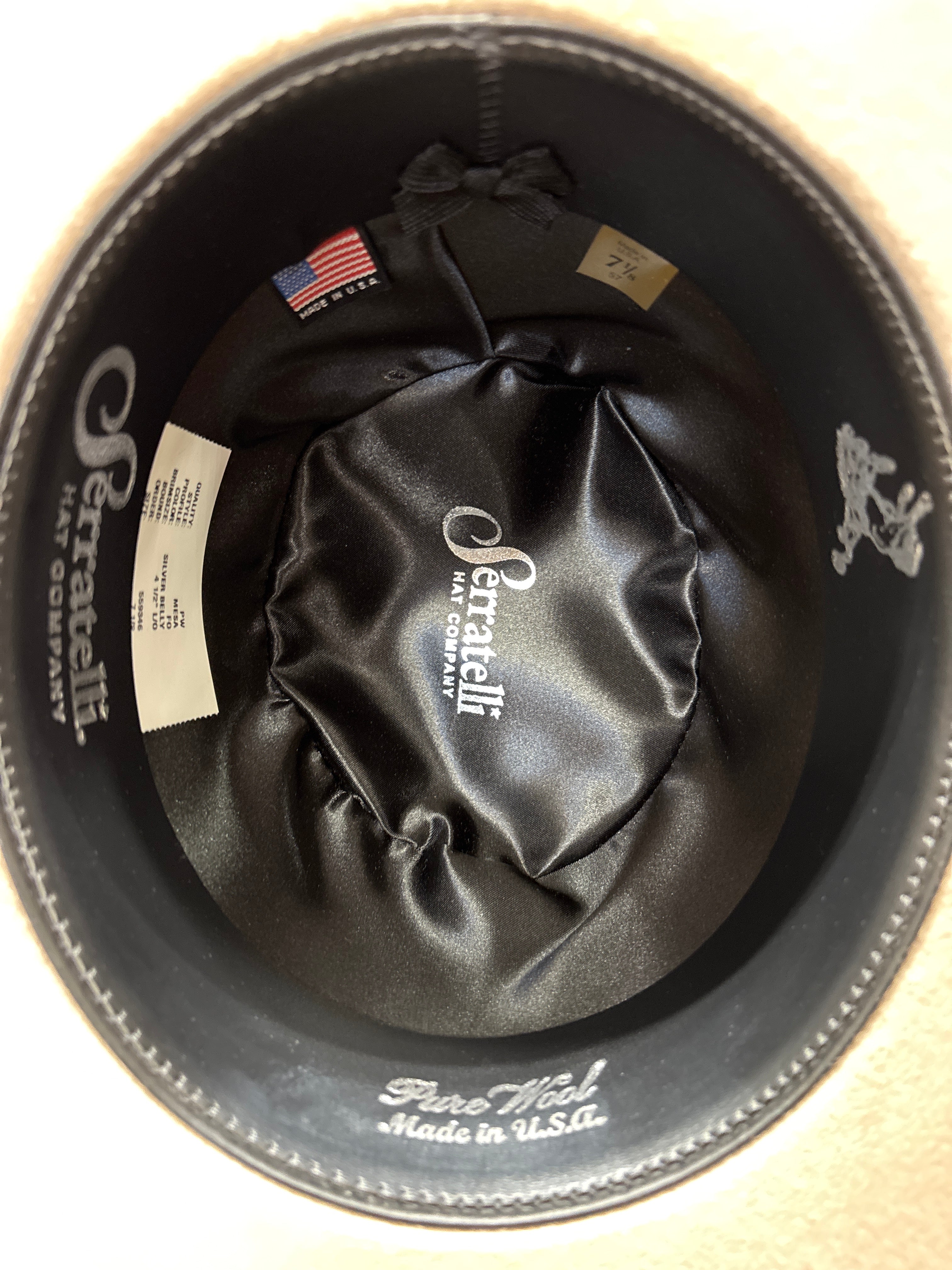 Serratelli mesa pure wool silverbelly