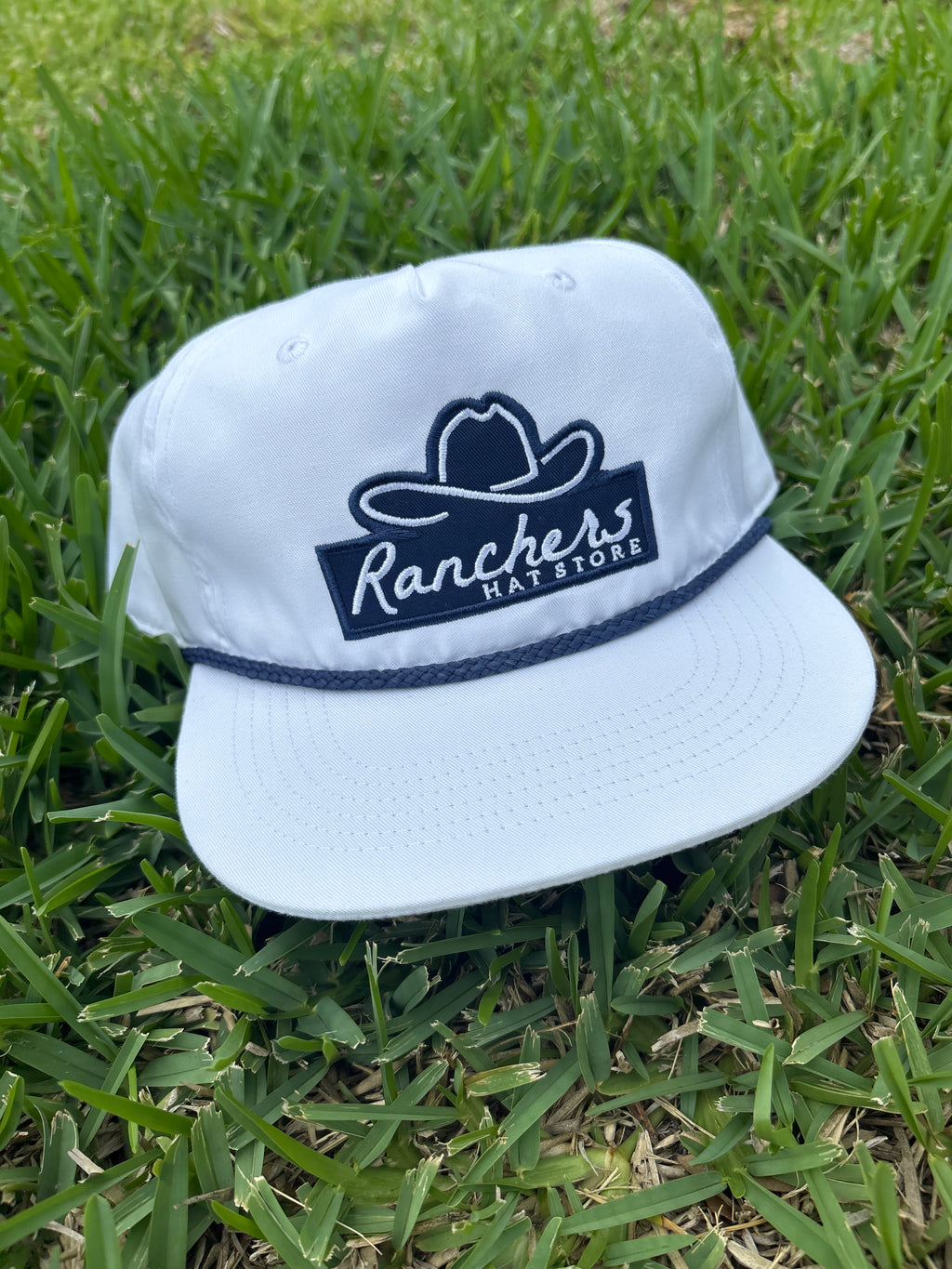 Ranchers patch cap Navy/White