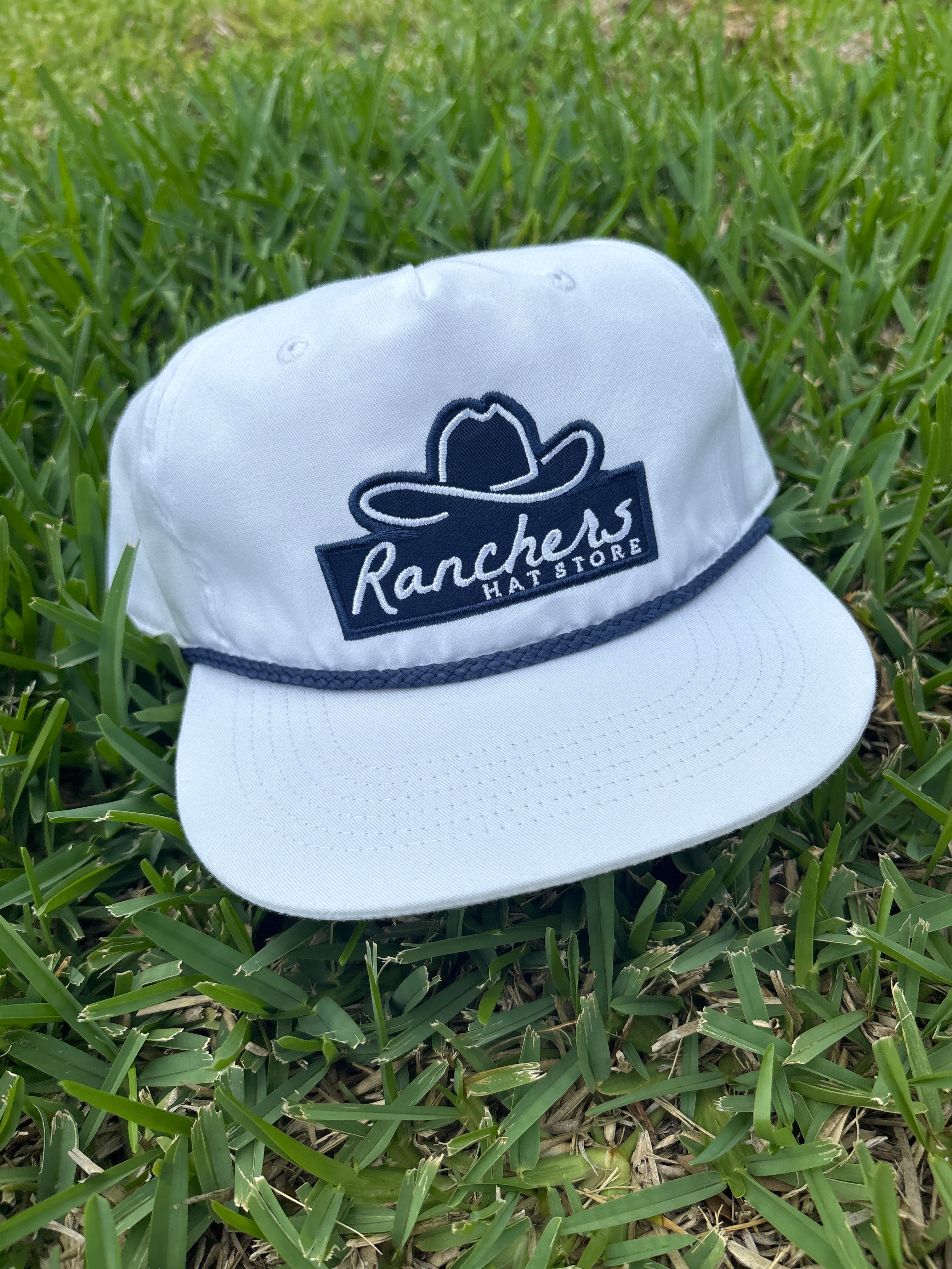 Ranchers patch cap Navy/White
