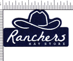 Ranchers Patch full logo -Navy blue