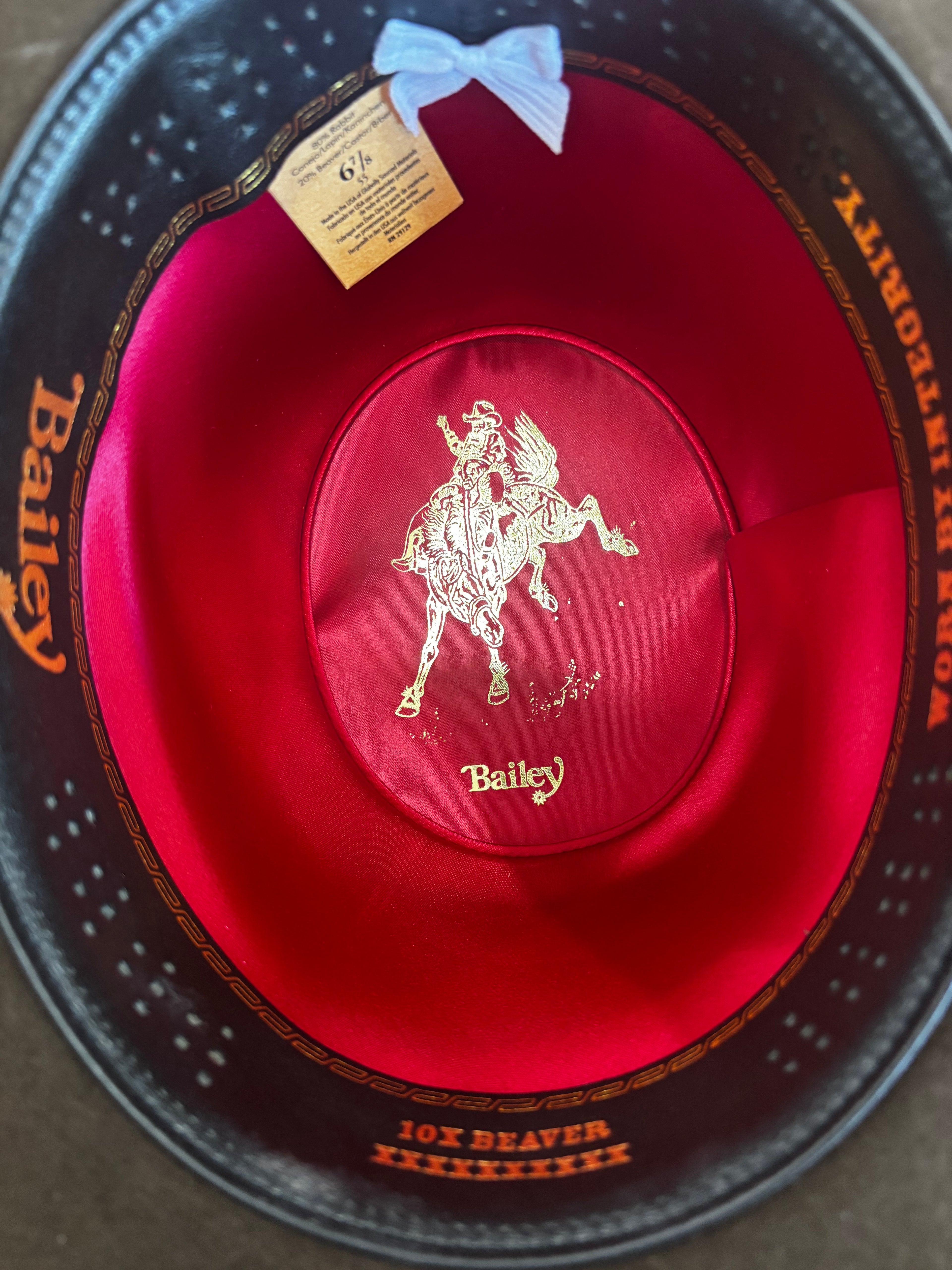 Bailey- open crown Gage 10X low crown