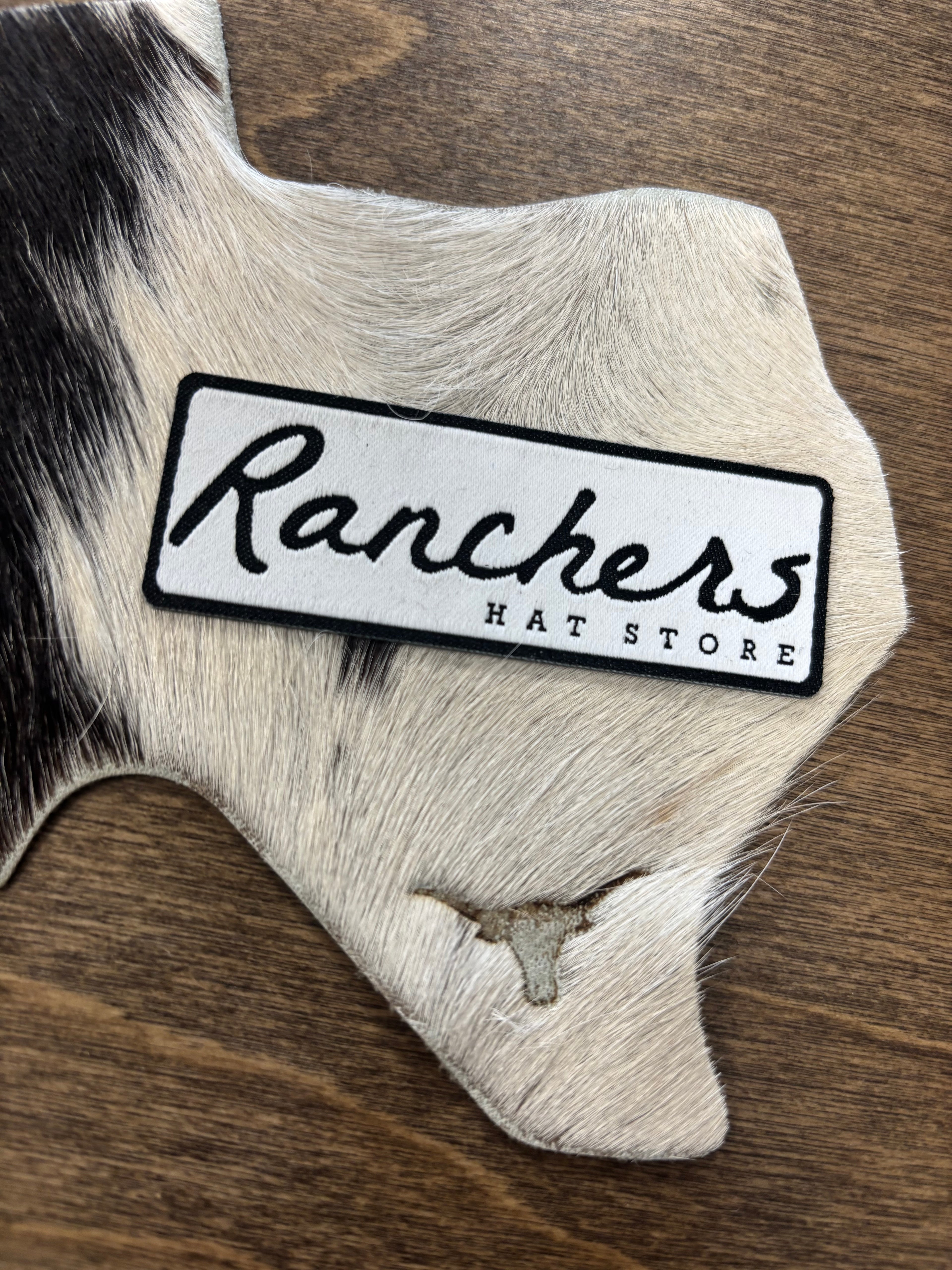 Ranchers patch - white