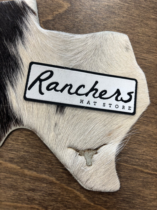 Ranchers patch - white