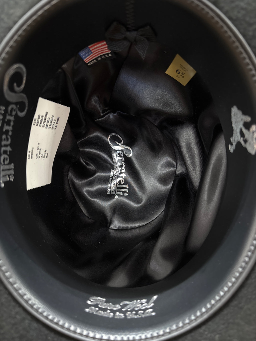 Serratelli mesa pure wool black