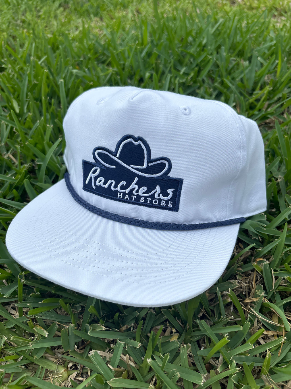 Ranchers patch cap Navy/White