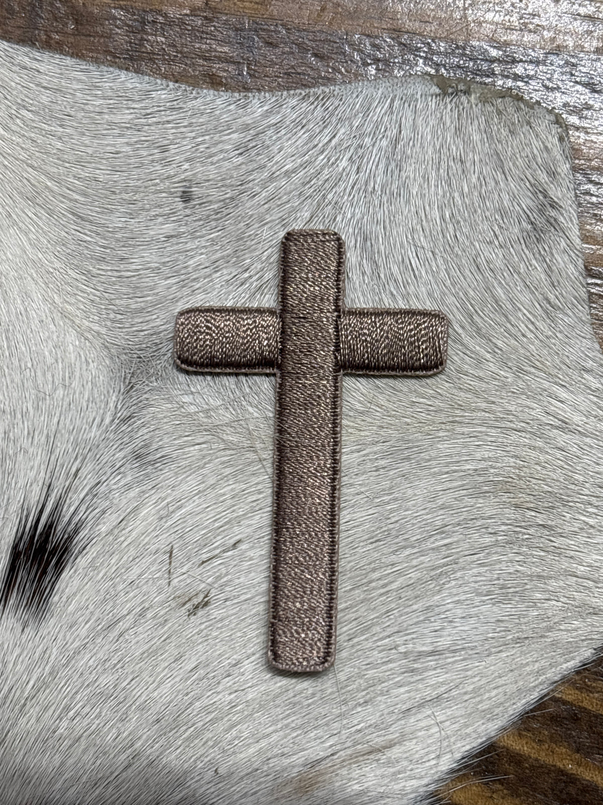 Cross Patch- Brown
