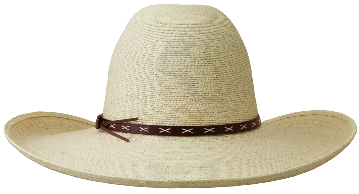 Sunbody-Palm Leaf Precreased 4" brim gus