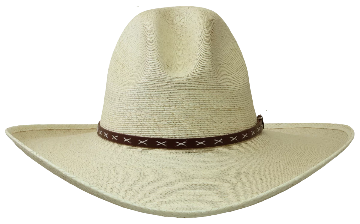 Sunbody-Palm Leaf Precreased 4" brim gus