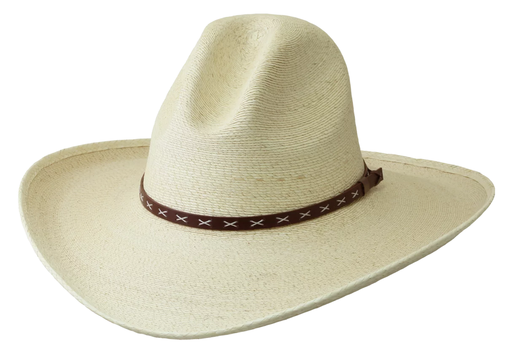 Sunbody-Palm Leaf Precreased 4" brim gus