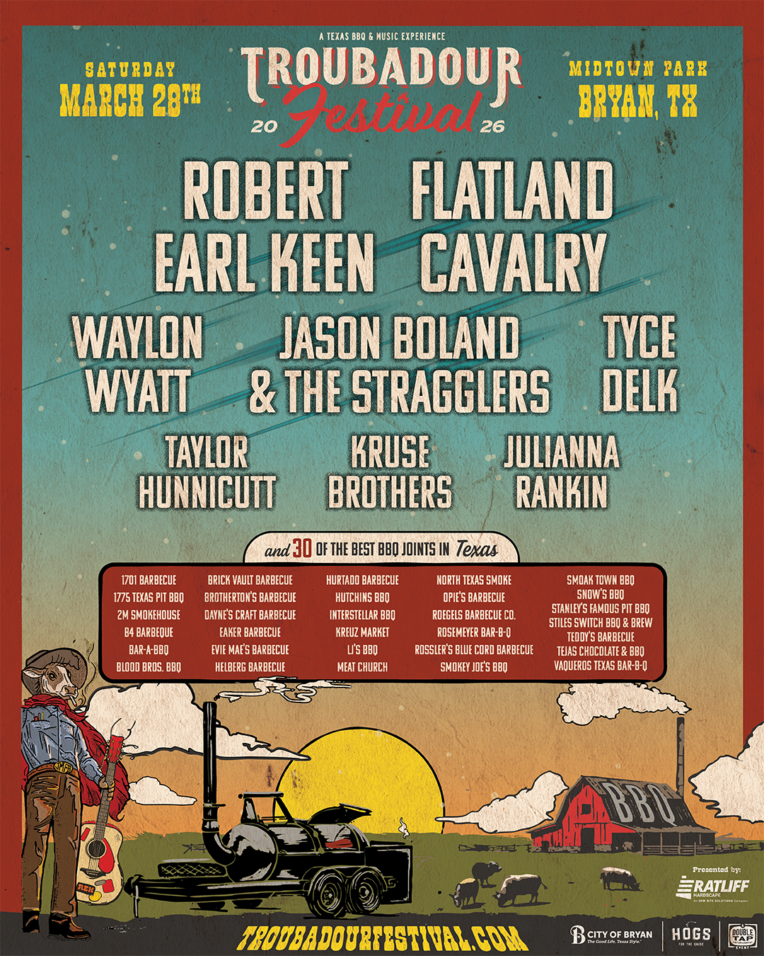 Bryan, TX - Troubador Festival